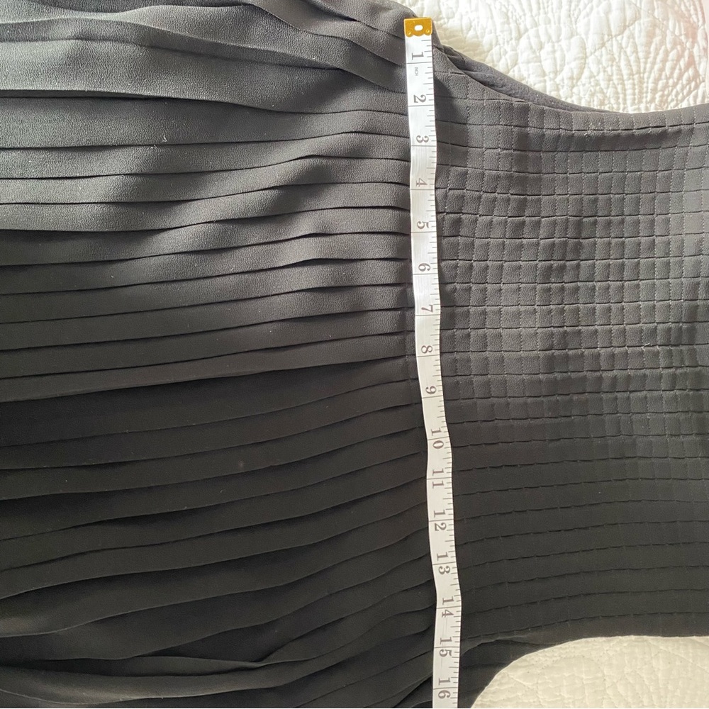 Massimo Dutti Pleated Swing Sleeveless Top Size 4 - Picture 5 of 6